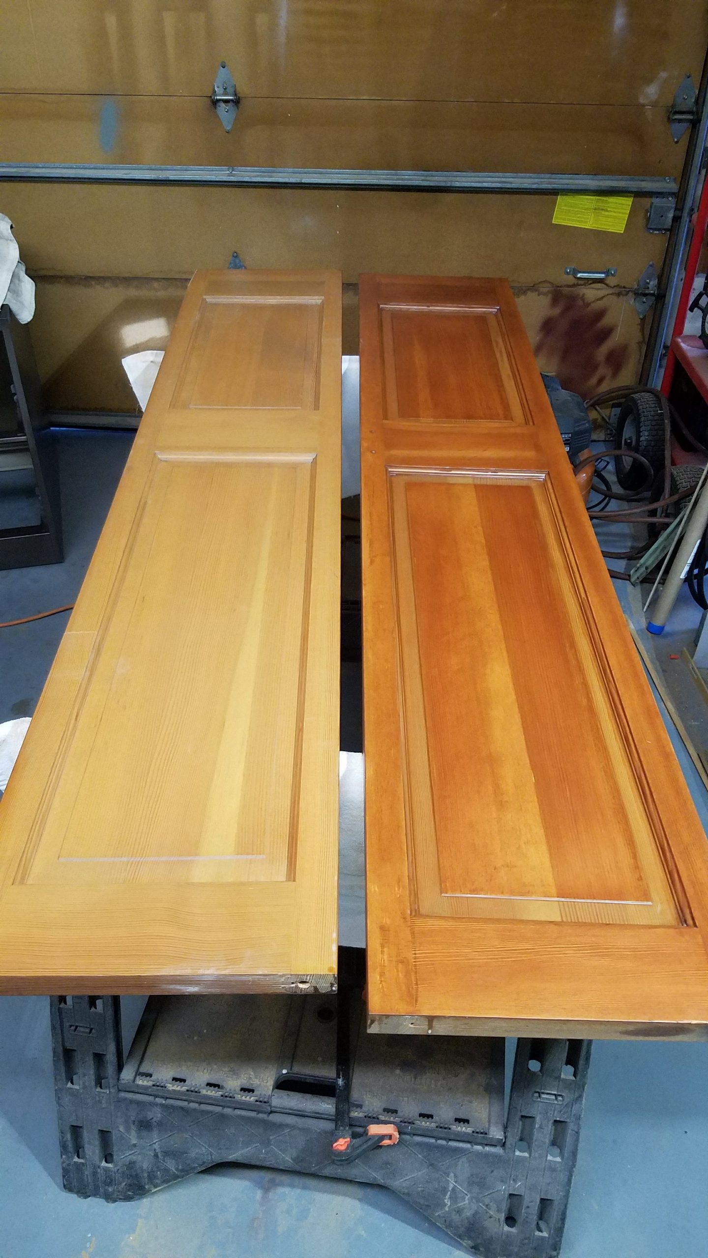 Wood refinishing for doors. Woodwork in Grand Rapids.